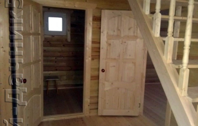 4 Брусовой дом проекту К-34 6×9, 94.5 м², Тульская область, Ясногорский район, к.п (17)